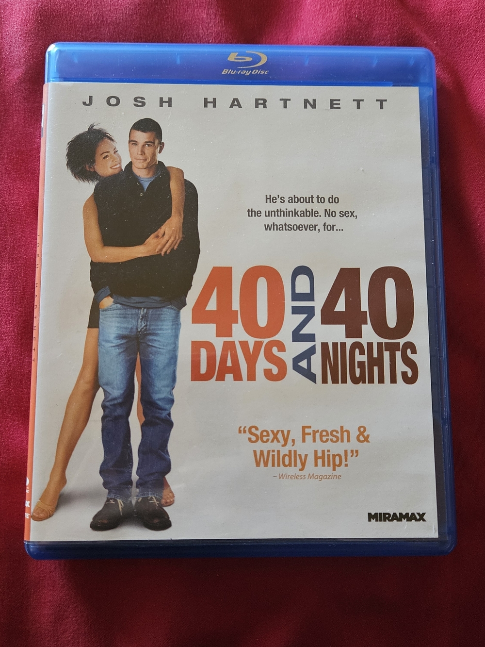 40 Days and 40 Nights Blu-ray Movie - Josh Hartnett